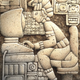 Illustration for article titled Behold, the Aztec mecha and Mayan cyborgs of our Mesoamerican future